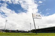 15 June 2024; A view of a corner flag before the Electric Ireland GAA All-Ireland Minor Hurling Championship semi-final match between Tipperary and Galway at TUS Gaelic Grounds in Limerick. Photo by Tom Beary/Sportsfile