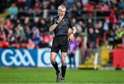 15 June 2024; Referee Fergal Kelly during the Tailteann Cup quarter-final match between Down and Wicklow at Páirc Esler in Newry, Down. Photo by Sam Barnes/Sportsfile