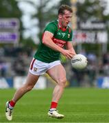 16 June 2024; Eoghan McLaughlin of Mayo during the GAA Football All-Ireland Senior Championship Round 3 match between Dublin and Mayo at Dr Hyde Park in Roscommon. Photo by Ray McManus/Sportsfile