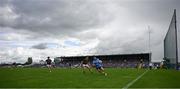16 June 2024; Colm Basquel of Dublin is tackled by Stephen Coen of Mayo during the GAA Football All-Ireland Senior Championship Round 3 match between Dublin and Mayo at Dr Hyde Park in Roscommon. Photo by Ray McManus/Sportsfile