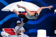 22 June 2024; Ryan Shane of Ireland competes in the Men's 50m freestyle heats during day six of the 2024 European Aquatics Championships in Belgrade, Serbia. Photo by Nikola Krstic/Sportsfile