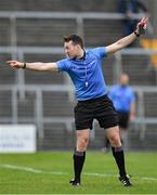 22 June 2024; Referee Alan Coyne during the Electric Ireland GAA Football All-Ireland Minor Championship semi-final match between Derry and Kerry at TEG Cusack Park in Mullingar, Westmeath. Photo by Brendan Moran/Sportsfile