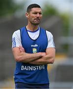 22 June 2024; Kerry manager Wayne Quillinan before the Electric Ireland GAA Football All-Ireland Minor Championship semi-final match between Derry and Kerry at TEG Cusack Park in Mullingar, Westmeath. Photo by Brendan Moran/Sportsfile