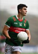 22 June 2024; Tommy Conroy of Mayo during the GAA Football All-Ireland Senior Championship preliminary quarter-final match between Mayo and Derry at Hastings Insurance MacHale Park in Castlebar, Mayo. Photo by Seb Daly/Sportsfile