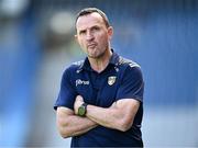 23 June 2024; Antrim manager Andy McEntee during the Tailteann Cup semi-final match between Antrim and Laois at Croke Park in Dublin. Photo by Piaras Ó Mídheach/Sportsfile