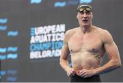 23 June 2024; Shane Ryan of Ireland after the Men's 50m Freestyle final during day seven of the 2024 European Aquatics Championships at Belgrade, Serbia. Photo by Nikola Krstic/Sportsfile