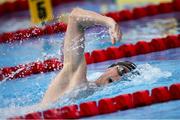 23 June 2024; Nathan Wiffen of Ireland competes in the Men's 1500m Freestyle final during day seven of the 2024 European Aquatics Championships at Belgrade, Serbia. Photo by Nikola Krstic/Sportsfile