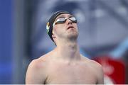 23 June 2024; Nathan Wiffen of Ireland before the Men's 1500m Freestyle final during day seven of the 2024 European Aquatics Championships at Belgrade, Serbia. Photo by Nikola Krstic/Sportsfile