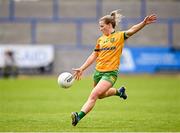 23 June 2024; Niamh McLaughlin of Donegal during the TG4 All-Ireland Ladies Football Senior Championship Round 3 match between Waterford and Donegal at Walsh Park in Waterford. Photo by Seb Daly/Sportsfile