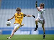 24 June 2024; Action from Naomh Séamus, Galway, and Cárna-Caiseal, Galway, during the GAAgaeilge Go Games at Croke Park in Dublin. Photo by Shauna Clinton/Sportsfile