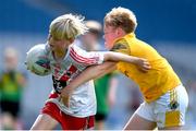 24 June 2024; Action from Cárna-Caiseal, Galway, and An Ghaeltacht, Kerry, during the GAAgaeilge Go Games at Croke Park in Dublin. Photo by Shauna Clinton/Sportsfile