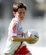 24 June 2024; Action from Cárna-Caiseal, Galway, and An Ghaeltacht, Kerry, during the GAAgaeilge Go Games at Croke Park in Dublin. Photo by Shauna Clinton/Sportsfile