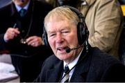 30 October 2010; RTÉ match commentator Mícheál Ó Muircheartaigh after the Irish Daily Mail International Rules Series 2nd Test match between Ireland and Australia at Croke Park in Dublin. Photo by Ray McManus/Sportsfile