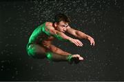 26 June 2024; Diver Jake Passmore during the Team Ireland Paris 2024 team announcement for Aquatics at the National Aquatic Centre on the Sport Ireland Campus in Dublin. Photo by Sam Barnes/Sportsfile