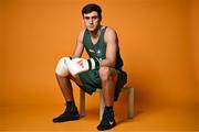 28 June 2024; Aidan Walsh during the Team Ireland Paris 2024 boxing team announcement at the Sport Ireland Institute in Dublin. Photo by Sam Barnes/Sportsfile