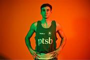 28 June 2024; Aidan Walsh during the Team Ireland Paris 2024 boxing team announcement at the Sport Ireland Institute in Dublin. Photo by Sam Barnes/Sportsfile