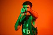 28 June 2024; Aidan Walsh during the Team Ireland Paris 2024 boxing team announcement at the Sport Ireland Institute in Dublin. Photo by Sam Barnes/Sportsfile