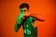 28 June 2024; Aidan Walsh during the Team Ireland Paris 2024 boxing team announcement at the Sport Ireland Institute in Dublin. Photo by Sam Barnes/Sportsfile