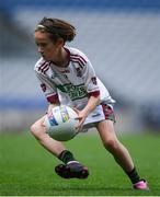 24 June 2024; Action from Naomh Séamus, Galway, and Cárna-Caiseal, Galway, during the GAAgaeilge Go Games at Croke Park in Dublin. Photo by Shauna Clinton/Sportsfile