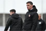 28 June 2024; Wexford assistant manager Denis Hyland during the SSE Airtricity Men's First Division match between Kerry FC and Wexford at Mounthawk Park in Tralee, Kerry. Photo by Brendan Moran/Sportsfile