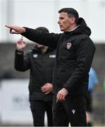 28 June 2024; Wexford assistant manager Denis Hyland during the SSE Airtricity Men's First Division match between Kerry FC and Wexford at Mounthawk Park in Tralee, Kerry. Photo by Brendan Moran/Sportsfile