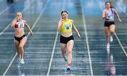 29 June 2024; Molly Hourihan of UCD AC, Dublin, 94, competing in the women's 200m heats during day one of the 123.ie National Outdoor Senior Championships at Morton Stadium in Santry, Dublin. Photo by Tyler Miller/Sportsfile