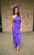 30 June 2024; Singer Una Healy on day three of the Dubai Duty Free Irish Derby Festival at The Curragh Racecourse in Kildare. Photo by David Fitzgerald/Sportsfile