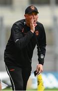 29 June 2024; Armagh selector Kieran Donaghy during the GAA Football All-Ireland Senior Championship quarter-final match between Armagh and Roscommon at Croke Park in Dublin. Photo by Harry Murphy/Sportsfile