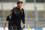 29 June 2024; Armagh selector Kieran Donaghy during the GAA Football All-Ireland Senior Championship quarter-final match between Armagh and Roscommon at Croke Park in Dublin. Photo by Harry Murphy/Sportsfile