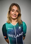 2 July 2024; Mia Griffin during the Team Ireland Paris 2024 team announcement for Cycling at the Crowne Plaza Hotel in Blanchardstown, Dublin. Photo by David Fitzgerald/Sportsfile