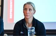 2 July 2024; Pictured at the GPA’s post AGM media briefing at the Radisson Blu, Dublin Airport, is Cora Staunton, GPA Vice-President. Photo by Ben McShane/Sportsfile