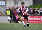 28 June 2024; Colm Whelan of Derry City during the SSE Airtricity Men's Premier Division match between Derry City and Drogheda United at The Ryan McBride Brandywell Stadium in Derry. Photo by Ben McShane/Sportsfile