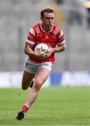 30 June 2024; Bevan Duffy of Louth during the GAA Football All-Ireland Senior Championship quarter-final match between Donegal and Louth at Croke Park in Dublin. Photo by Ben McShane/Sportsfile
