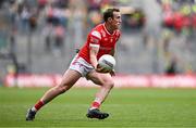 30 June 2024; Bevan Duffy of Louth during the GAA Football All-Ireland Senior Championship quarter-final match between Donegal and Louth at Croke Park in Dublin. Photo by Ben McShane/Sportsfile