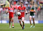 30 June 2024; Gareth McKinless of Derry during the GAA Football All-Ireland Senior Championship quarter-final match between Kerry and Derry at Croke Park in Dublin. Photo by Ben McShane/Sportsfile