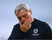 4 July 2024; Waterford manager Keith Long during the SSE Airtricity Men's Premier Division match between Waterford and St Patrick's Athletic at the Regional Sports Centre in Waterford. Photo by Tyler Miller/Sportsfile