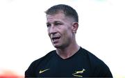 6 July 2024; South Africa defence coach Jerry Flannery before the first test between South Africa and Ireland at Loftus Versfeld Stadium in Pretoria, South Africa. Photo by Brendan Moran/Sportsfile