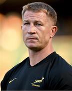 6 July 2024; South Africa defence coach Jerry Flannery before the first test between South Africa and Ireland at Loftus Versfeld Stadium in Pretoria, South Africa. Photo by Brendan Moran/Sportsfile