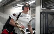 7 July 2024; Damien Cahalane of Cork arrives for the GAA Hurling All-Ireland Senior Championship semi-final match between Limerick and Cork at Croke Park in Dublin. Photo by Stephen McCarthy/Sportsfile