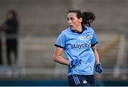 6 July 2024; Hannah Tyrrell of Dublin during the TG4 All-Ireland Ladies Football Senior Championship quarter-final match between Dublin and Galway at Parnell Park in Dublin. Photo by Seb Daly/Sportsfile