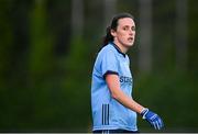 6 July 2024; Hannah Tyrrell of Dublin during the TG4 All-Ireland Ladies Football Senior Championship quarter-final match between Dublin and Galway at Parnell Park in Dublin. Photo by Seb Daly/Sportsfile