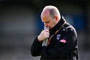 7 July 2024; Armagh manager Gregory McGonigle before the TG4 All-Ireland Ladies Football Senior Championship quarter-final match between Armagh and Mayo at the BOX-IT Athletic Grounds in Armagh. Photo by Piaras Ó Mídheach/Sportsfile