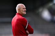 7 July 2024; Mayo manager Liam McHale before the TG4 All-Ireland Ladies Football Senior Championship quarter-final match between Armagh and Mayo at the BOX-IT Athletic Grounds in Armagh. Photo by Piaras Ó Mídheach/Sportsfile