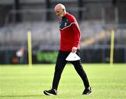 7 July 2024; Mayo manager Liam McHale before the TG4 All-Ireland Ladies Football Senior Championship quarter-final match between Armagh and Mayo at the BOX-IT Athletic Grounds in Armagh. Photo by Piaras Ó Mídheach/Sportsfile