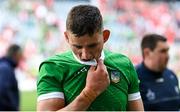 7 July 2024; Gearóid Hegarty of Limerick after the GAA Hurling All-Ireland Senior Championship semi-final match between Limerick and Cork at Croke Park in Dublin. Photo by Stephen McCarthy/Sportsfile