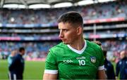 7 July 2024; Gearóid Hegarty of Limerick after the GAA Hurling All-Ireland Senior Championship semi-final match between Limerick and Cork at Croke Park in Dublin. Photo by Stephen McCarthy/Sportsfile