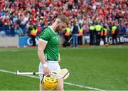 7 July 2024; Seamus Flanagan of Limerick after the GAA Hurling All-Ireland Senior Championship semi-final match between Limerick and Cork at Croke Park in Dublin. Photo by Stephen McCarthy/Sportsfile