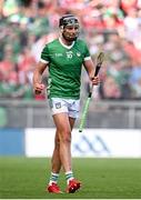 7 July 2024; Gearóid Hegarty of Limerick reacts during the GAA Hurling All-Ireland Senior Championship semi-final match between Limerick and Cork at Croke Park in Dublin. Photo by Seb Daly/Sportsfile