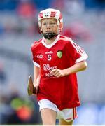 7 July 2024; Darragh Moloney, Ballinspittle NS, Ballinspittle, Cork, representing Cork, during the GAA INTO Cumann na mBunscol Respect Exhibition Go Games held before the GAA Hurling All-Ireland Senior Championship Semi-Final between Limerick and Cork at Croke Park in Dublin. Photo by Stephen McCarthy/Sportsfile