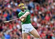7 July 2024; Seamus Flanagan of Limerick during the GAA Hurling All-Ireland Senior Championship semi-final match between Limerick and Cork at Croke Park in Dublin. Photo by Ray McManus/Sportsfile